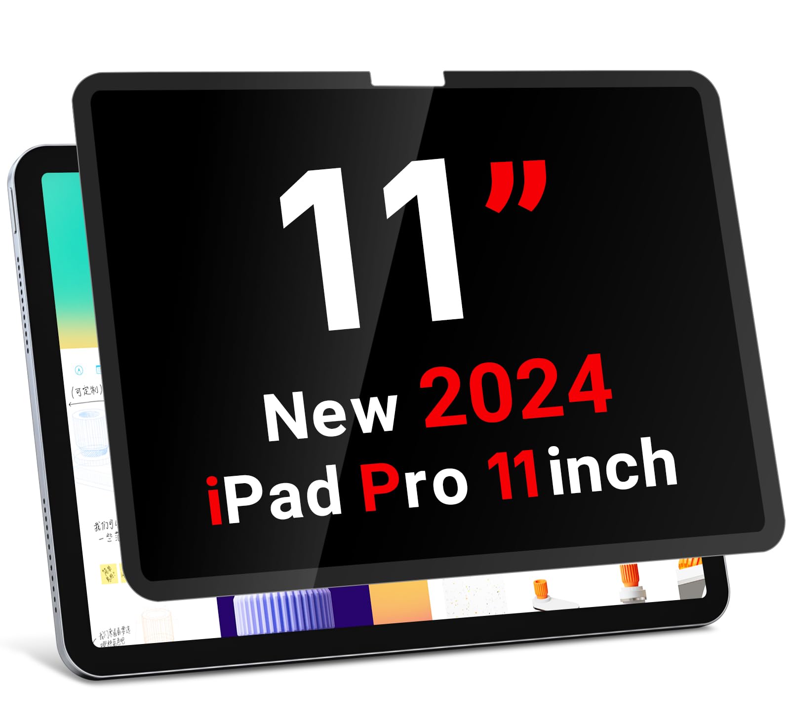 ⭐︎Removable Privacy iPad Pro11インチ　2024. Amazon.com: ZOEGAA IPad Pro 11 inch Privacy Screen (2024 M4